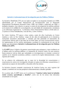 Información ILAIPP
