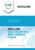 ILAIPP Primer Conferencia Regional "